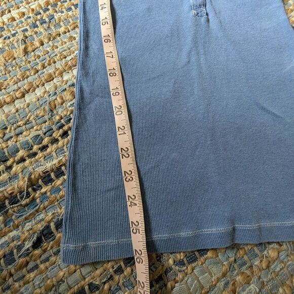 AE Henley Top S/P Long Fit 2010s Bella Swan Elena Gilbert Hermione Y2K Ribbed - Picture 3 of 8